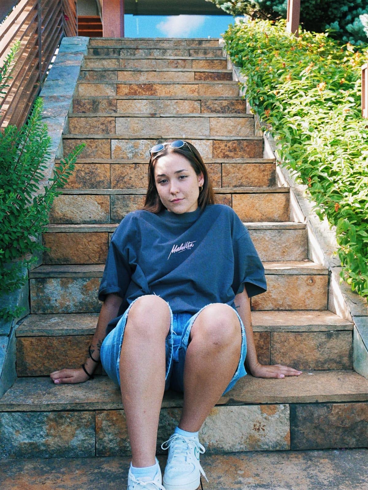 ZERO Grey oversized t-shirt